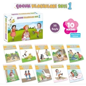 Mavi Deniz Yayınları Mavideniz 2. ve 3. Sınıf Dünya Çocuk Klasikleri-1 Hikaye Seti 10 Kitap