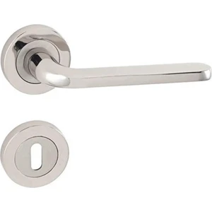 Arpat Likya Yuvarlak Rozetli Oda Kapı Kolu Saten