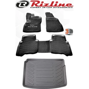 Fiat Fiorino 3D Havuzlu Paspas+Bagaj Havuzu Seti