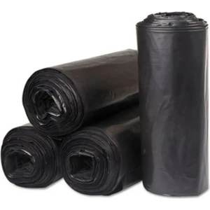 Grup Marka 80X110 Siyah  Çöp Poşeti 500 gr 5 Rulo