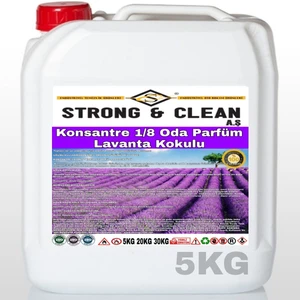 Strong & Clean Oda Parfüm Konsantre 1/8 Lavanta Kokulu 5 kg