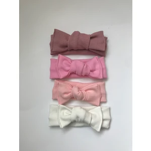 Nis Butik 4'lü Bandana Bebek Hediyelik Set