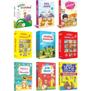 Parıltı 1. Sınıf Hikaye Seti 9 Kutu 90 Kitap