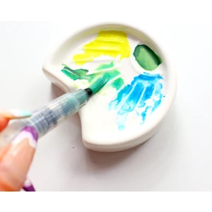 Poli Art Design Seramik Yuvarlak Palet