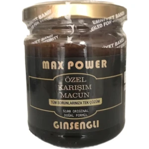 Max Power Bitkisel Karışım Ginsengli 240 gr