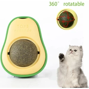 Yapışkanlı Avokado Catnip (Kedi Nanesi) Topu Kedi Oyuncağı