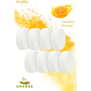 Nem Alıcı Rutubet ve Küf Giderici Yedek Tablet 500GR ' Portakal ' 8 Adet