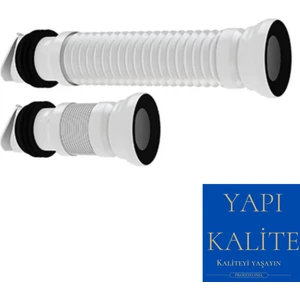 Yapı Kalite Çekvalfli Körüklü Klozet Gider Borusu/haşere Koku Önleyici Körüklü Klozet Kadası
