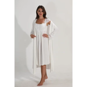 Nehirsel 2092  Hamile Lohusa Gecelik Sabahlık Takımı