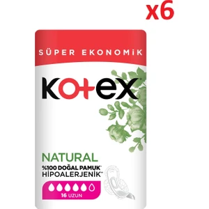 Natural Uzun 16'lı x 6