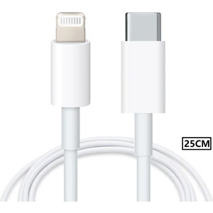 4725 Lightning To USB Type C 20W Hızlı Şarj Iphone Data Kablosu 0.25M