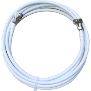 Hazır Uydu Anten Kablosu 10 Metre L Tipi Konnektörlü Hd Uyumlu