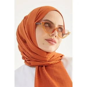 Fresco Scarfs Kadın Tesettür Ipeksi Pamuk Jakar F Desen Şal