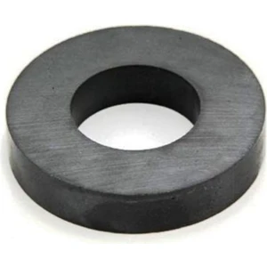 Dünya Magnet Mıknatıs 60 mm x D32 mm x 10 mm Güçlü Ferrit Kömür Seramik Halka Mıknatıs