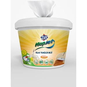 Mopjet Büyük Boy Mop Uyumlu Islak Kova Mendil 200 Adet