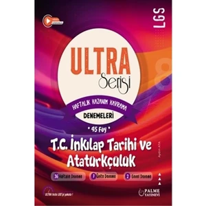 Palme Yayıncılık 8. Sınıf Ultra Serisi İnkılap Tarihi ve Atatürkçülük Denemeleri