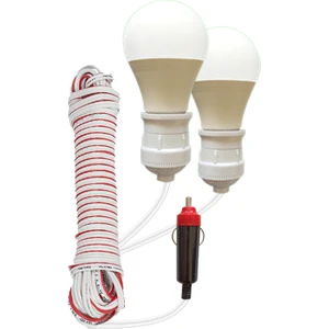 Multi Suit Bag Multiteknik Oto Çakmaklık Girişli 7 Metre Kablolu 2 Adet 12 Volt LED Lamba Araç Içi ve Dışı Aydınlatma
