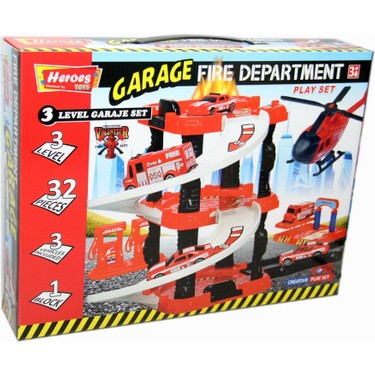 Eren Ern Heroes Toys Itfaiye Otopark Seti Fiyatı