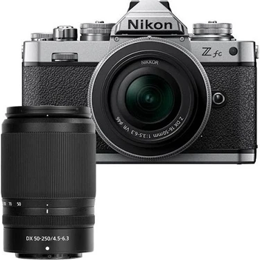 Nikon Z Fc 16-50MM + 50-250MM Lens Vr Çift Lensli