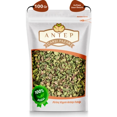 Antep Çarşı Pazar Pirinç Kıyım Antep Fıstığı | 100