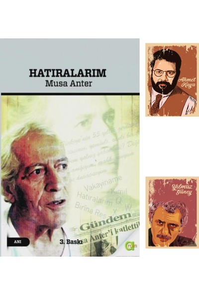 Hatıralarım - Musa Anter Kitapları - Not Defterli Seti - Musa Anter