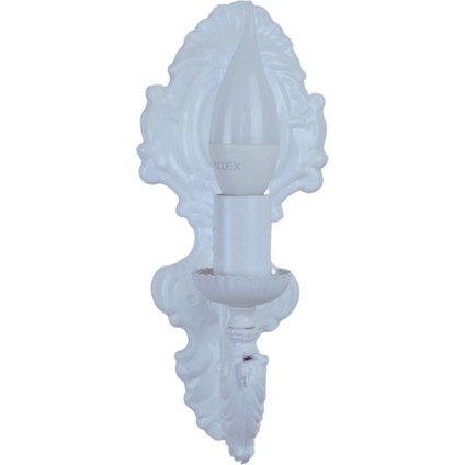 Metal Beyaz Kaplama Duvar Apliği Klasik Model AP0002 fiyatları