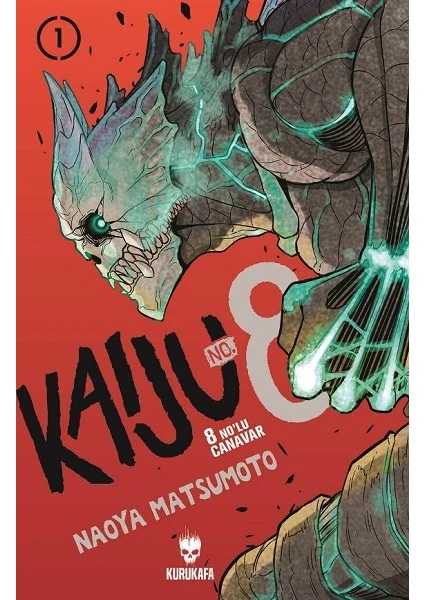 Kaiju No: 8 - 8 No’Lu Canavar 1 - Naoya Matsumoto