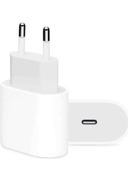 Pdateknoloji 20 Watt Type-C Pd Hızlı Şarj Başlık Adaptör