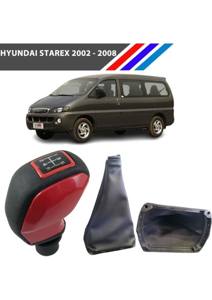 - Hyundai Starex Spor Vites Topuzu Kırmızı Detaylı ve Körüğü Takım 2002-2008 fiyatları
