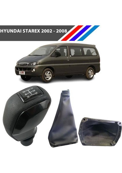 - Hyundai Starex Spor Vites Topuzu Siyah Renk Detaylı ve Körüğü Takım 2002-2008 fiyatları