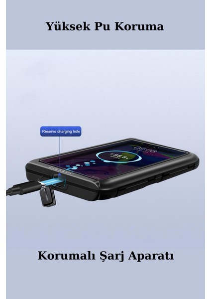 Motosiklet ve Bisiklet Aynasına Takılabilen Su Geçirmez 4,7 ve 6,8 Inç Uyumlu Telefon Tutucusu fırsatları