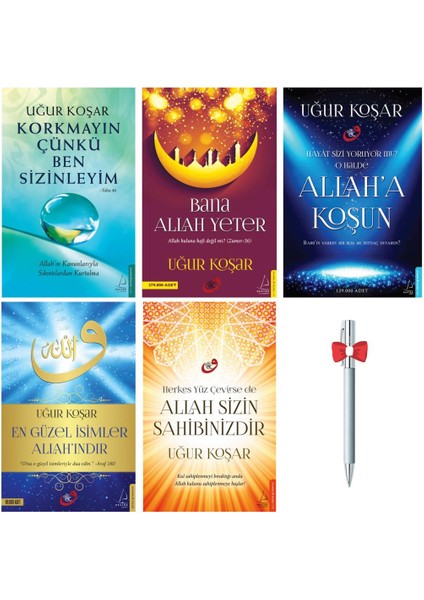 Korkmayın Çünkü Ben Sizinleyim - Bana Allah Yeter - Allah'a Koşun +2 Uğur Koşar Caprice Kalem - Uğur Koşar