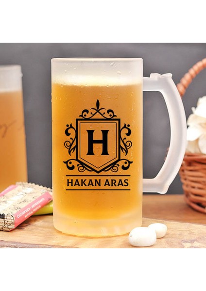 Arkadaşa Hediyelik Isimli Bira Kadehi