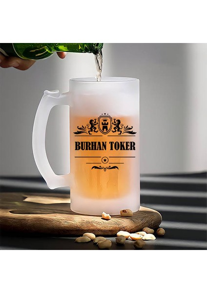 Erkek Sevgiliye Hediyelik Isimli Bira Kadehi