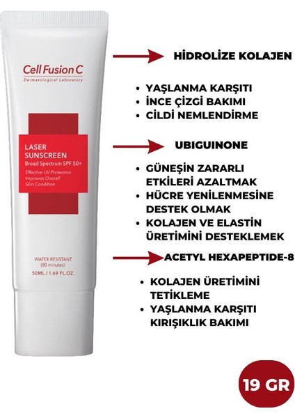 Laser PA++++ Güneş Kremi 50 Ml