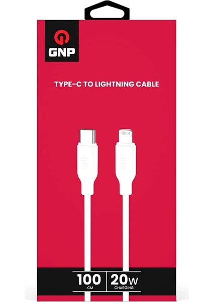 Gnp Genpa 20W Usb-C Lightning Kablo - Hızlı Şarj ve Data Kablosu