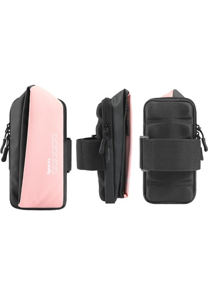 X3026 Çalışan Su Geçirmez Cep Telefonu Kol Torbası (Pembe) (Yurt Dışından)