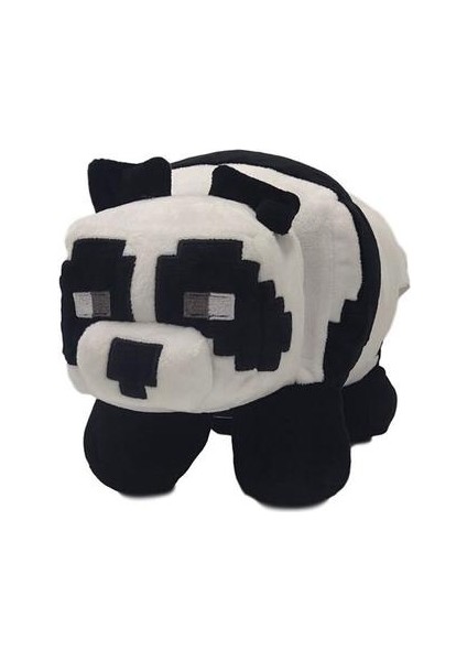 (PANDA-25CM) Minecraft Creeper Enderman Peluş Oyuncak Piksel Bebek (Yurt Dışından)