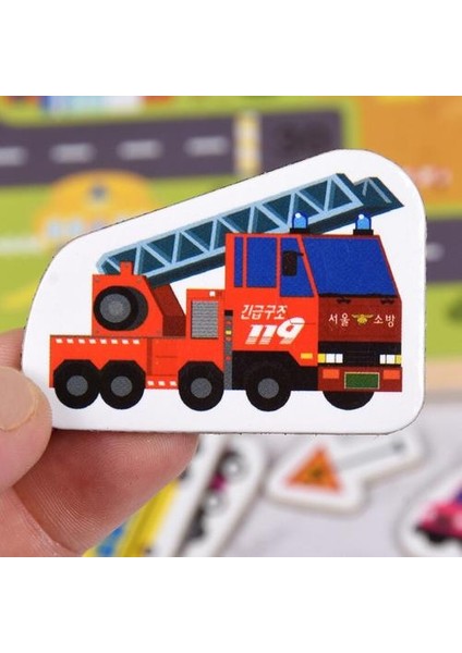 Ahşap Manyetik Bulmaca Sahneleri Oyunu Çocuk Bebek Erken Eğitim Öğrenme Oyuncaklar Yapboz Çocuklar Için Yapboz | Bulmacalar (Yurt Dışından) modelleri