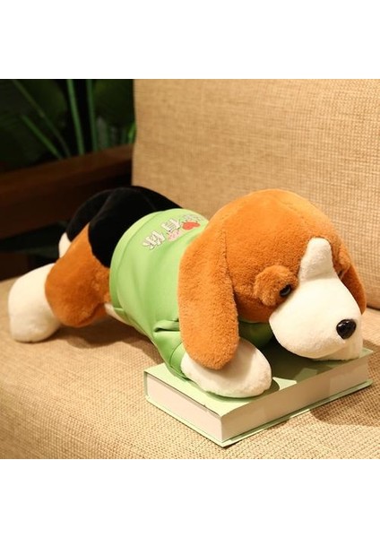 60 cm Kawaii Dolması Köpek Peluş Oyuncak Yalan Beagle Yavru Köpek Giysi ile Yumuşak Yastıklar Sevimli Hayvanlar Bebek Bebek Kız Doğum Günü Hediyesi | Doldurulmuş & Amp;peluş Hayvanlar (Yurt Dışından)