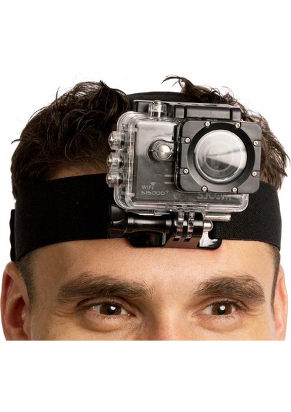 GP24 Gopro 11 Sjcam Eken Aee Xiaomi Aksiyon Kamera Uyumlu Kaymaz Kafa Bandı fırsatları