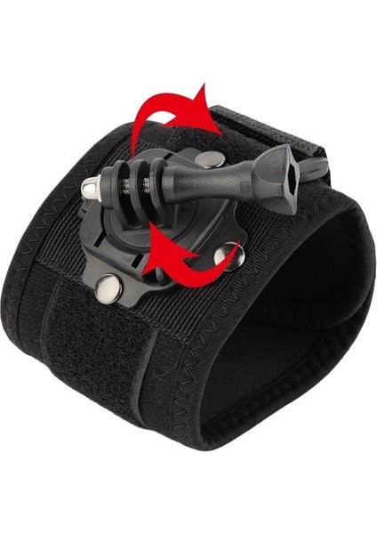 GP155 Gopro Eken Aksiyon Kamera 360 Derece Bileklik Kayış Aparatı modelleri