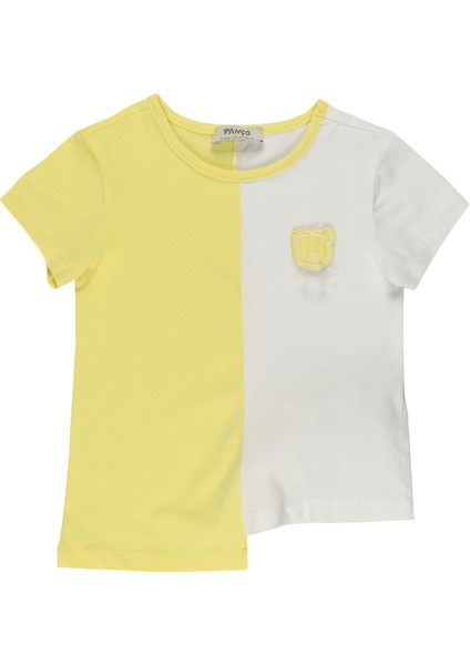 Kız Bebek Nakış Detaylı T-Shirt