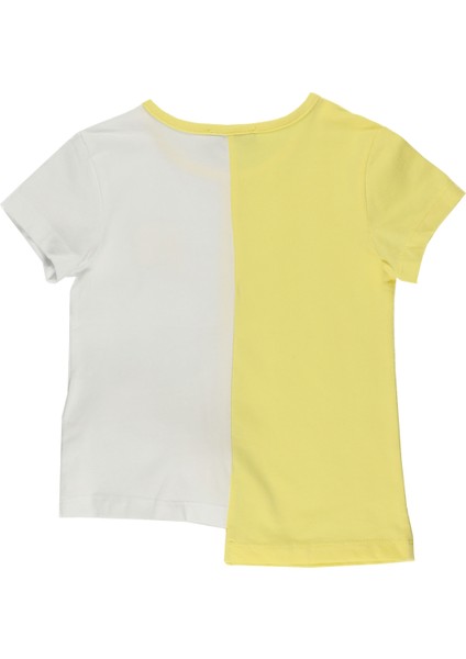 Kız Bebek Nakış Detaylı T-Shirt