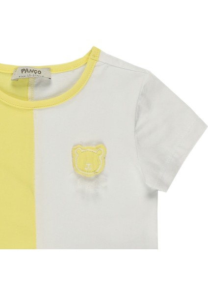 Kız Bebek Nakış Detaylı T-Shirt