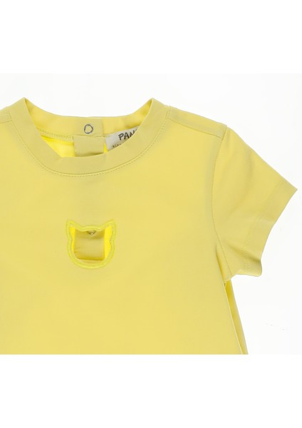 Kız Bebek Nakış Detaylı T-Shirt