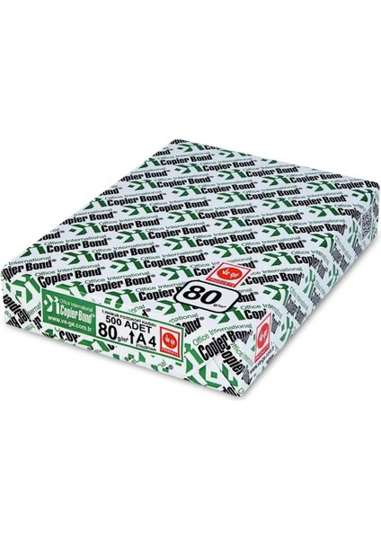 (Ve-Ge) A4 80GR Fotokopi Kağıdı 1000 Adet Kağıt (2PK*500 Kağıt)