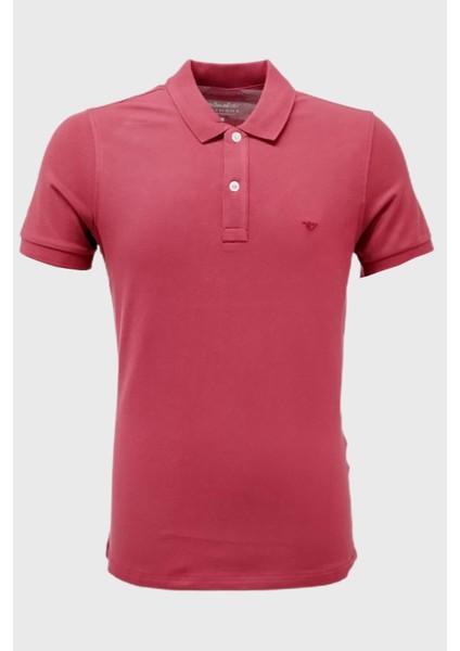 Erkek Polo Yaka %95 Pamuk %5 Elestan Lycra'lı Tişört Büyük ve Normal Beden