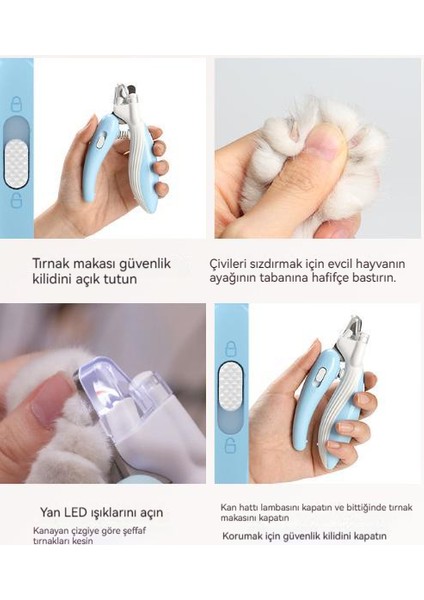 Pet Tırnak Makası LED Elektrikli Tırnak Öğütücü (Yurt Dışından) fırsatları