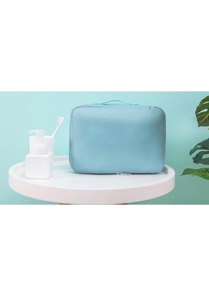 9 Parçalı Seyahat Valizi Giysi Saklama Çantası Seti (Yurt Dışından) indirimleri